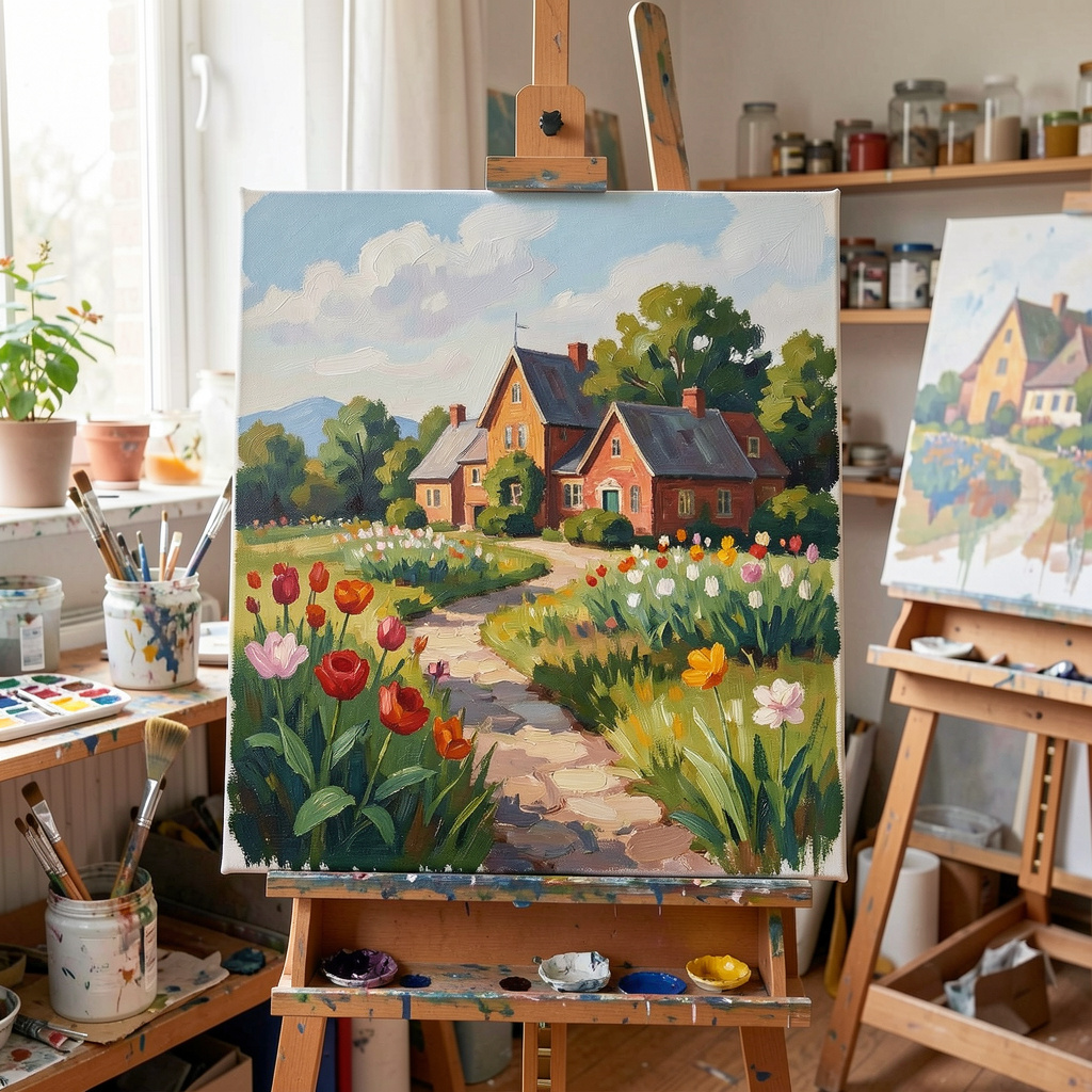 Art Workshop in Progress